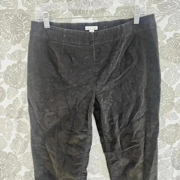 J. Jill Corduroy Dark brown Women's Pants 8 - Picture 4 of 8